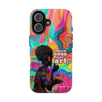 Smelling Good is an Art - Vibrant Perfume-Inspired Tough Phone Case