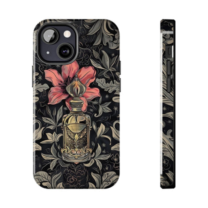 Vintage Black Gold Perfume Phone Case iPhone & Samsung Tough Case