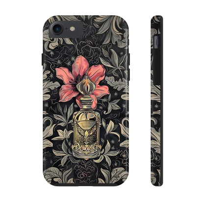 Vintage Black Gold Perfume Phone Case iPhone & Samsung Tough Case