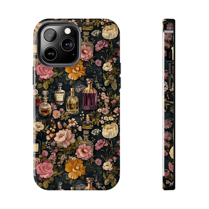 Vintage Perfume & Flower Phone Case iPhone Samsung Tough Case