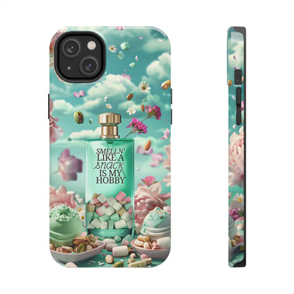 Gourmand Perfume Phone Case iPhone Samsung "Smelln' Like A Snack Is My Hobby"