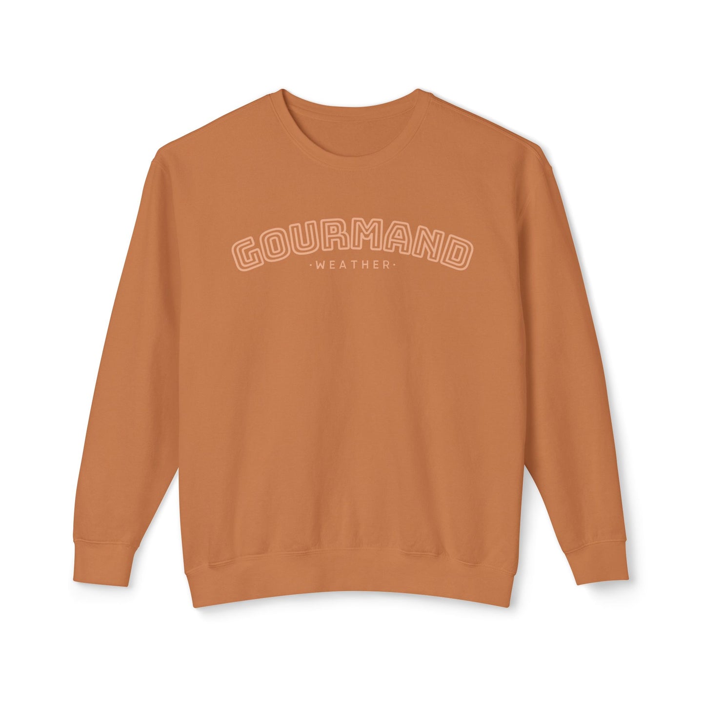 Ultra Soft Cozy Sweatshirt – Gourmand Weather Perfume Graphic Crewneck