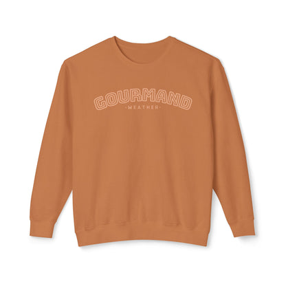 Ultra Soft Cozy Sweatshirt – Gourmand Weather Perfume Graphic Crewneck