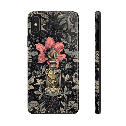 Vintage Black Gold Perfume Phone Case iPhone & Samsung Tough Case