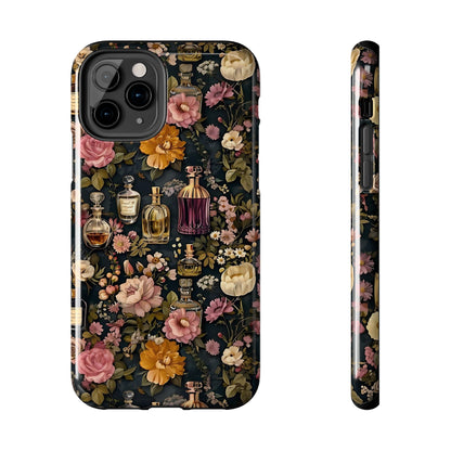 Vintage Perfume & Flower Phone Case iPhone Samsung Tough Case