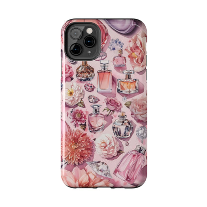 Floral Perfume Gemstone Phone Case iPhone Samsung