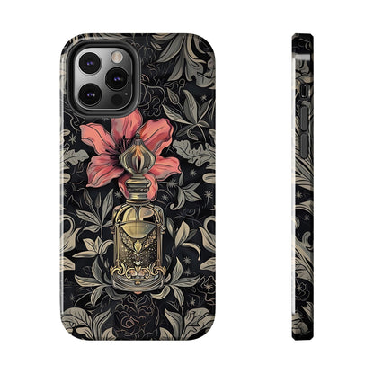 Vintage Black Gold Perfume Phone Case iPhone & Samsung Tough Case