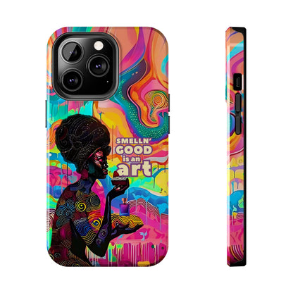 Smelling Good is an Art - Vibrant Perfume-Inspired Tough Phone Case