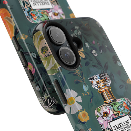 Floral Perfume Phone Case iPhone Samsung "Smelln' Incredible Is My Hobby"