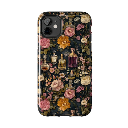 Vintage Perfume & Flower Phone Case iPhone Samsung Tough Case