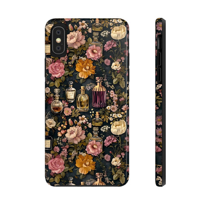 Vintage Perfume & Flower Phone Case iPhone Samsung Tough Case