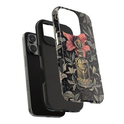 Vintage Black Gold Perfume Phone Case iPhone & Samsung Tough Case