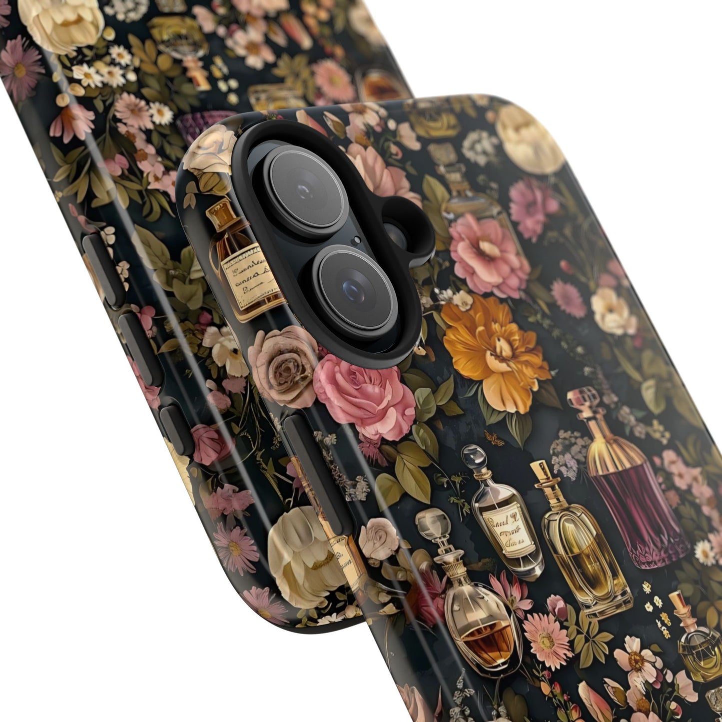 Vintage Perfume & Flower Phone Case iPhone Samsung Tough Case