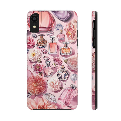 Floral Perfume Gemstone Phone Case iPhone Samsung