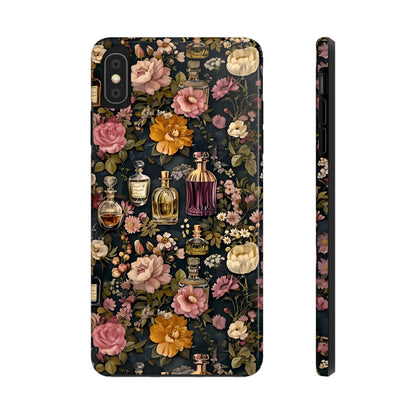 Vintage Perfume & Flower Phone Case iPhone Samsung Tough Case