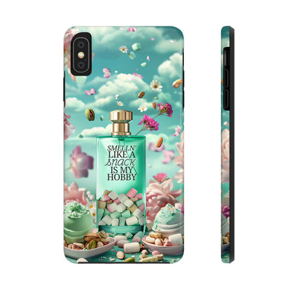 Gourmand Perfume Phone Case iPhone Samsung "Smelln' Like A Snack Is My Hobby"