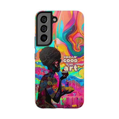 Smelling Good is an Art - Vibrant Perfume-Inspired Tough Phone Case