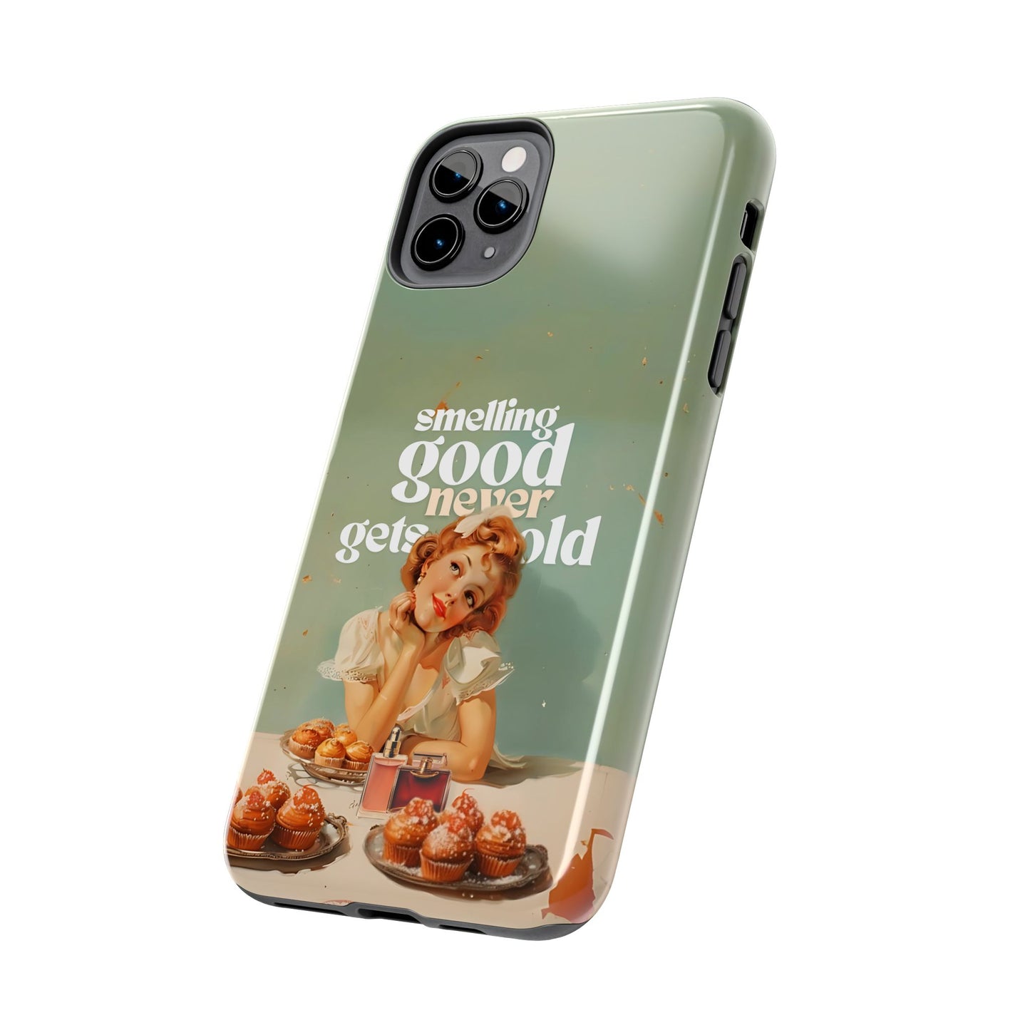 Retro Perfume Phone Case - Smelling Good Never Gets Old