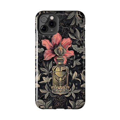 Vintage Black Gold Perfume Phone Case iPhone & Samsung Tough Case