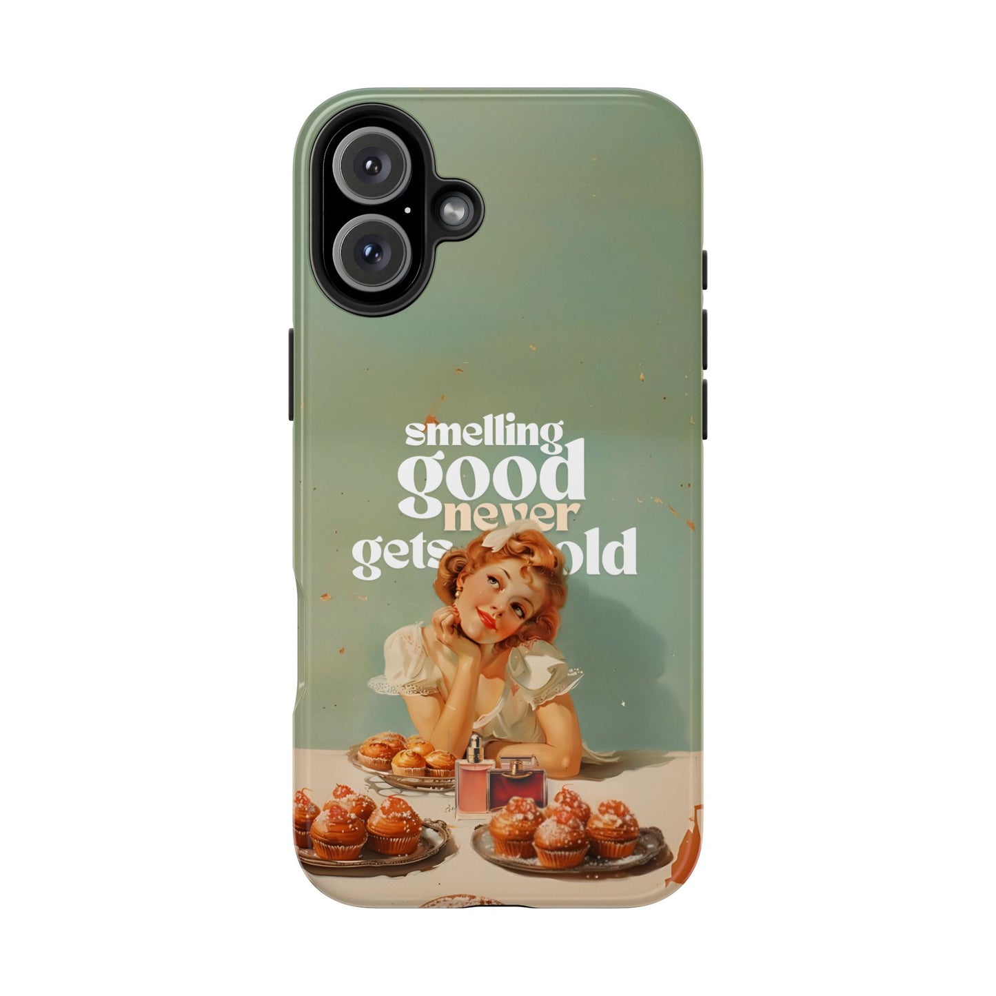 Retro Perfume Phone Case - Smelling Good Never Gets Old