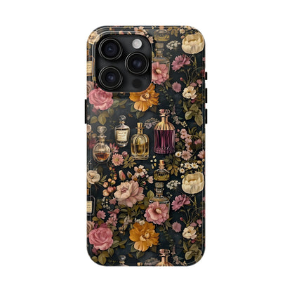 Vintage Perfume & Flower Phone Case iPhone Samsung Tough Case