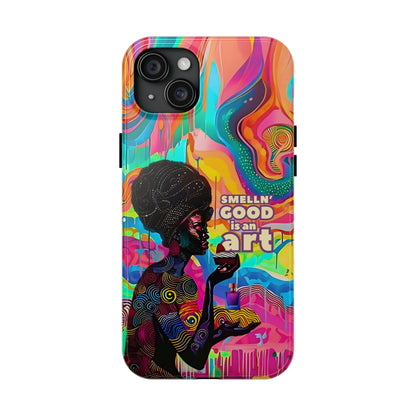 Smelling Good is an Art - Vibrant Perfume-Inspired Tough Phone Case