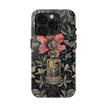 Vintage Black Gold Perfume Phone Case iPhone & Samsung Tough Case