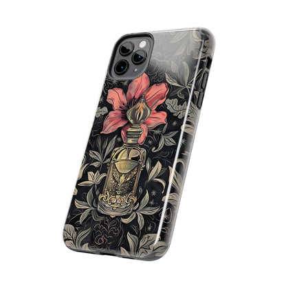 Vintage Black Gold Perfume Phone Case iPhone & Samsung Tough Case