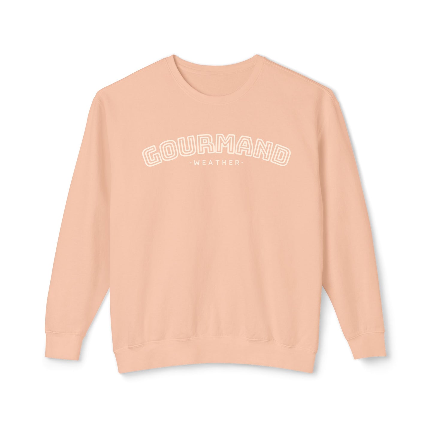Ultra Soft Cozy Sweatshirt – Gourmand Weather Perfume Graphic Crewneck