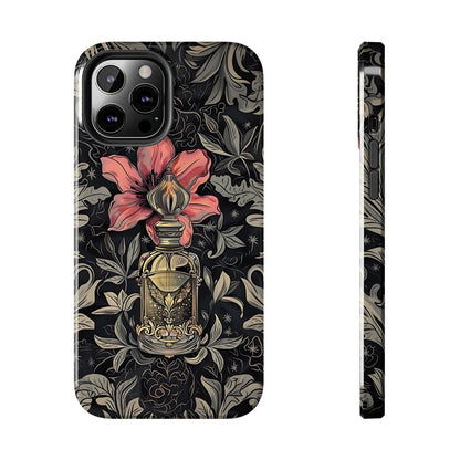 Vintage Black Gold Perfume Phone Case iPhone & Samsung Tough Case