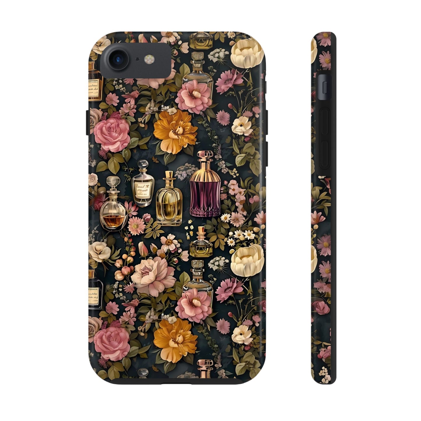 Vintage Perfume & Flower Phone Case iPhone Samsung Tough Case