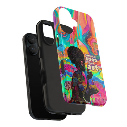 Smelling Good is an Art - Vibrant Perfume-Inspired Tough Phone Case