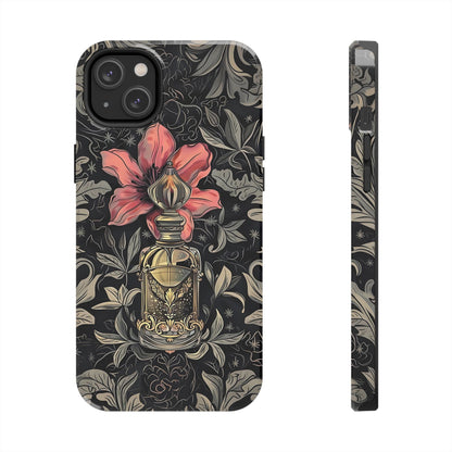 Vintage Black Gold Perfume Phone Case iPhone & Samsung Tough Case