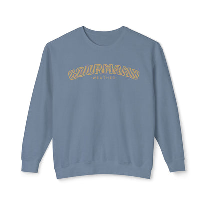 Ultra Soft Cozy Sweatshirt – Gourmand Weather Perfume Graphic Crewneck