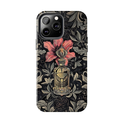 Vintage Black Gold Perfume Phone Case iPhone & Samsung Tough Case