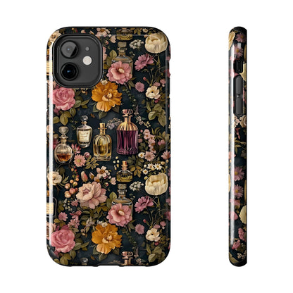 Vintage Perfume & Flower Phone Case iPhone Samsung Tough Case