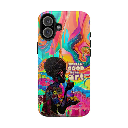 Smelling Good is an Art - Vibrant Perfume-Inspired Tough Phone Case