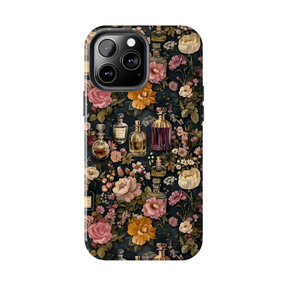 Vintage Perfume & Flower Phone Case iPhone Samsung Tough Case