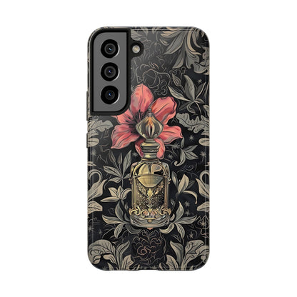 Vintage Black Gold Perfume Phone Case iPhone & Samsung Tough Case