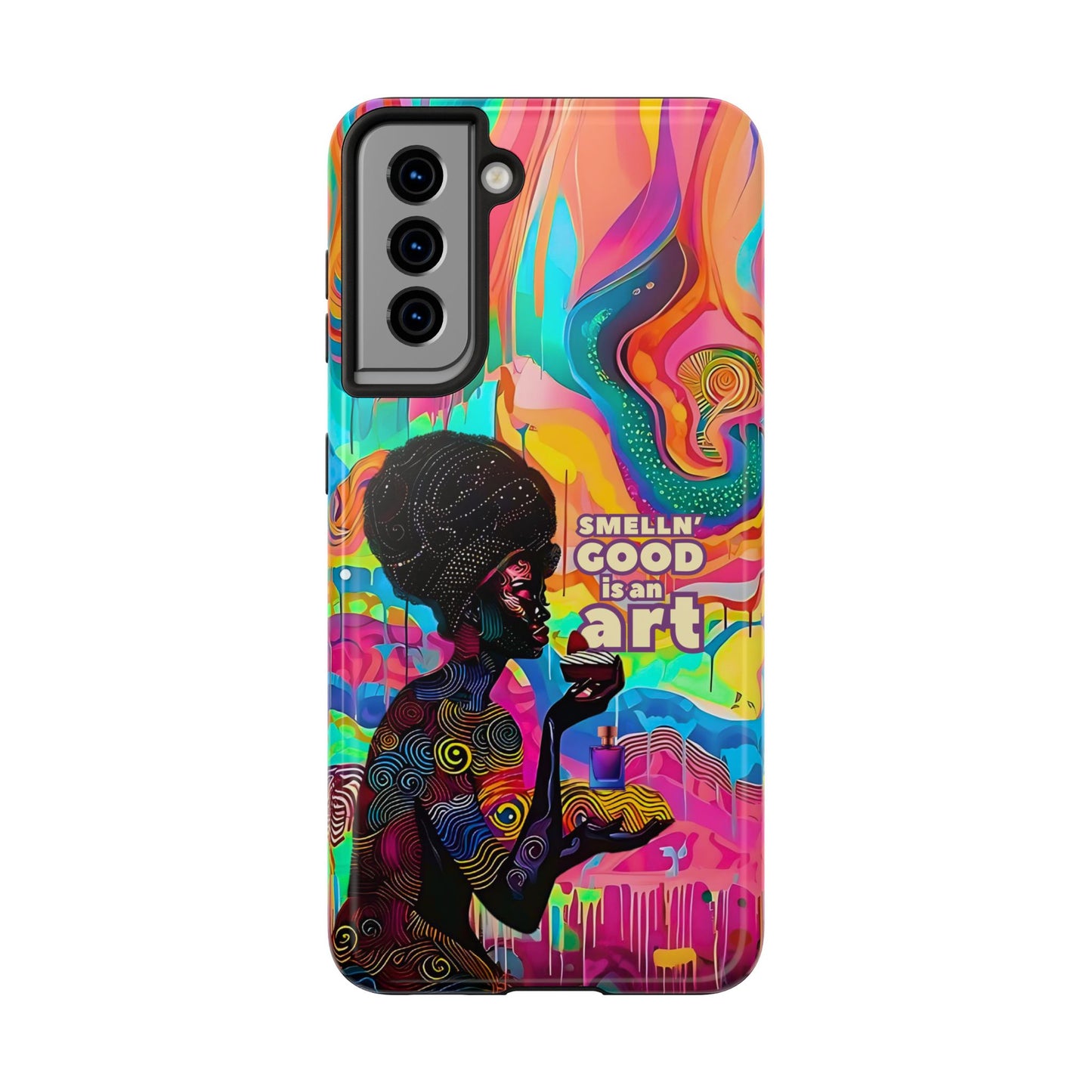 Smelling Good is an Art - Vibrant Perfume-Inspired Tough Phone Case