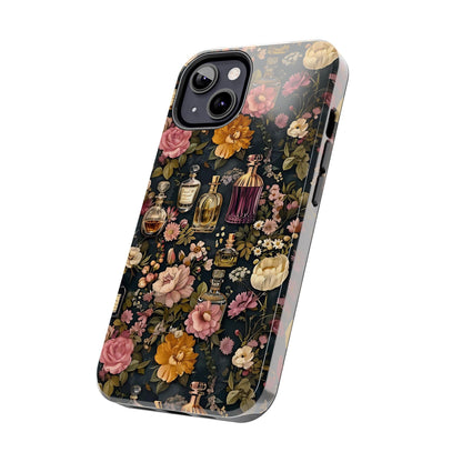 Vintage Perfume & Flower Phone Case iPhone Samsung Tough Case