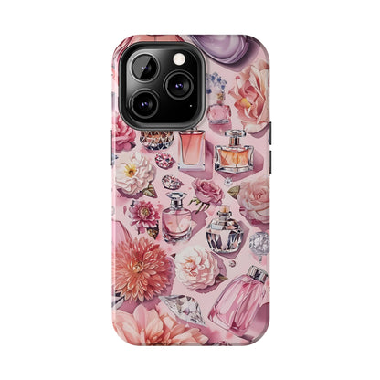 Floral Perfume Gemstone Phone Case iPhone Samsung