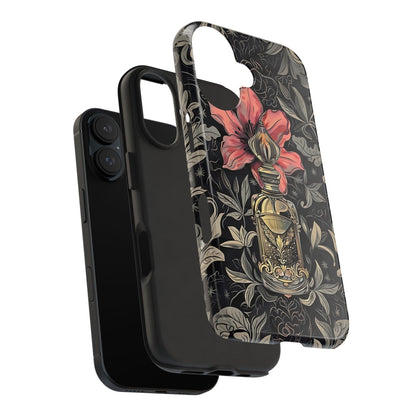 Vintage Black Gold Perfume Phone Case iPhone & Samsung Tough Case