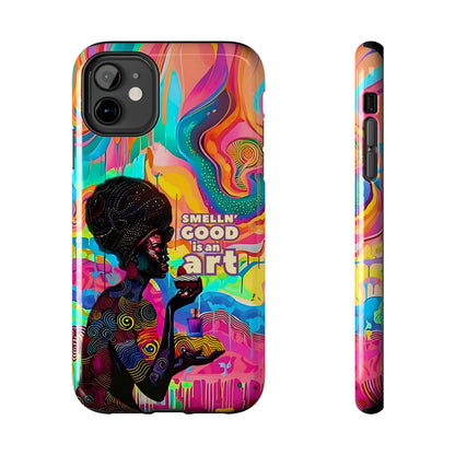 Smelling Good is an Art - Vibrant Perfume-Inspired Tough Phone Case