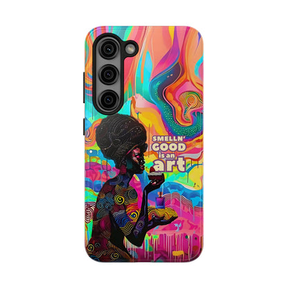 Smelling Good is an Art - Vibrant Perfume-Inspired Tough Phone Case