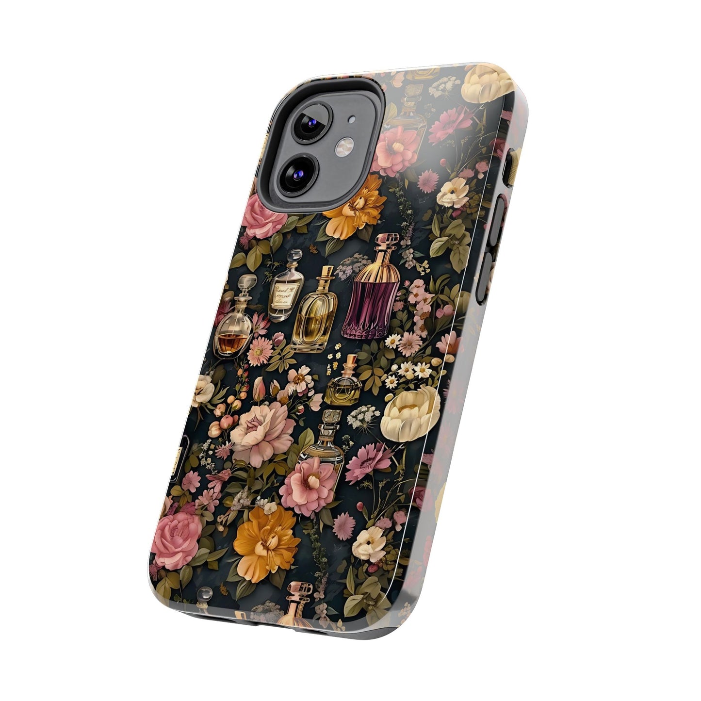 Vintage Perfume & Flower Phone Case iPhone Samsung Tough Case