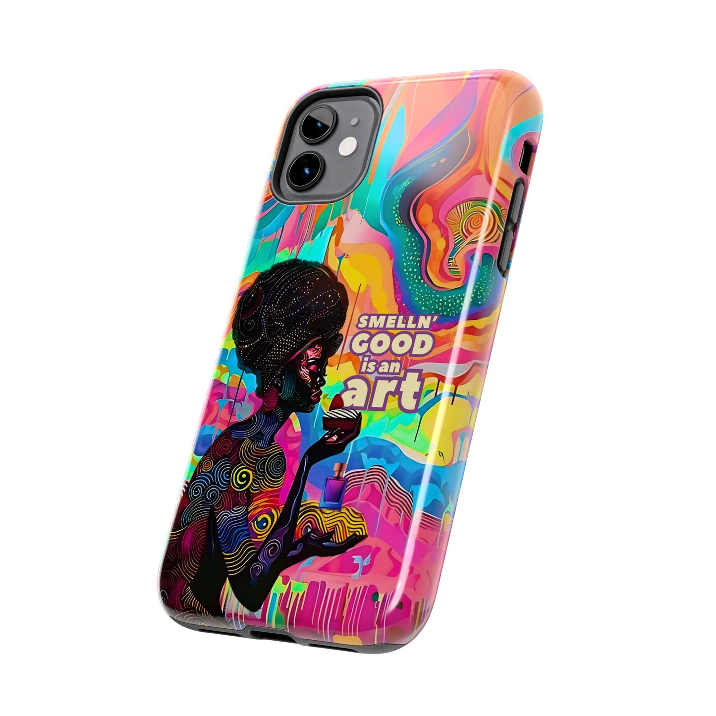 Smelling Good is an Art - Vibrant Perfume-Inspired Tough Phone Case