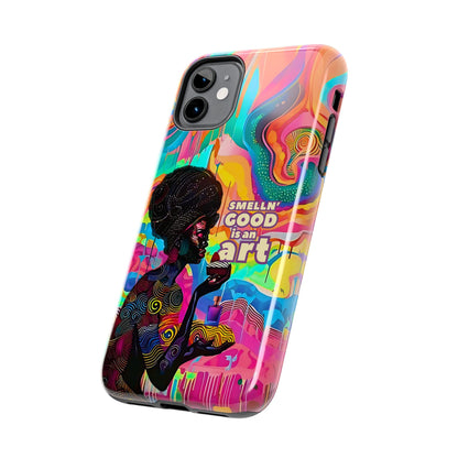 Smelling Good is an Art - Vibrant Perfume-Inspired Tough Phone Case