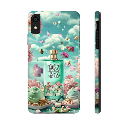 Gourmand Perfume Phone Case iPhone Samsung "Smelln' Like A Snack Is My Hobby"