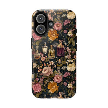 Vintage Perfume & Flower Phone Case iPhone Samsung Tough Case